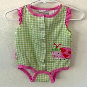 First Impressions Size 0-3mos Romper